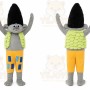 Helmet Boy Girl Mascot Costumes Cartoon