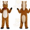Helmet Brown Horse Mascot Costumes