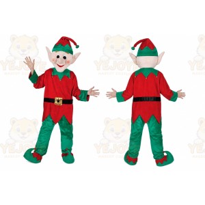Helmet Elf Full Body Mascot Costume Cartoon
