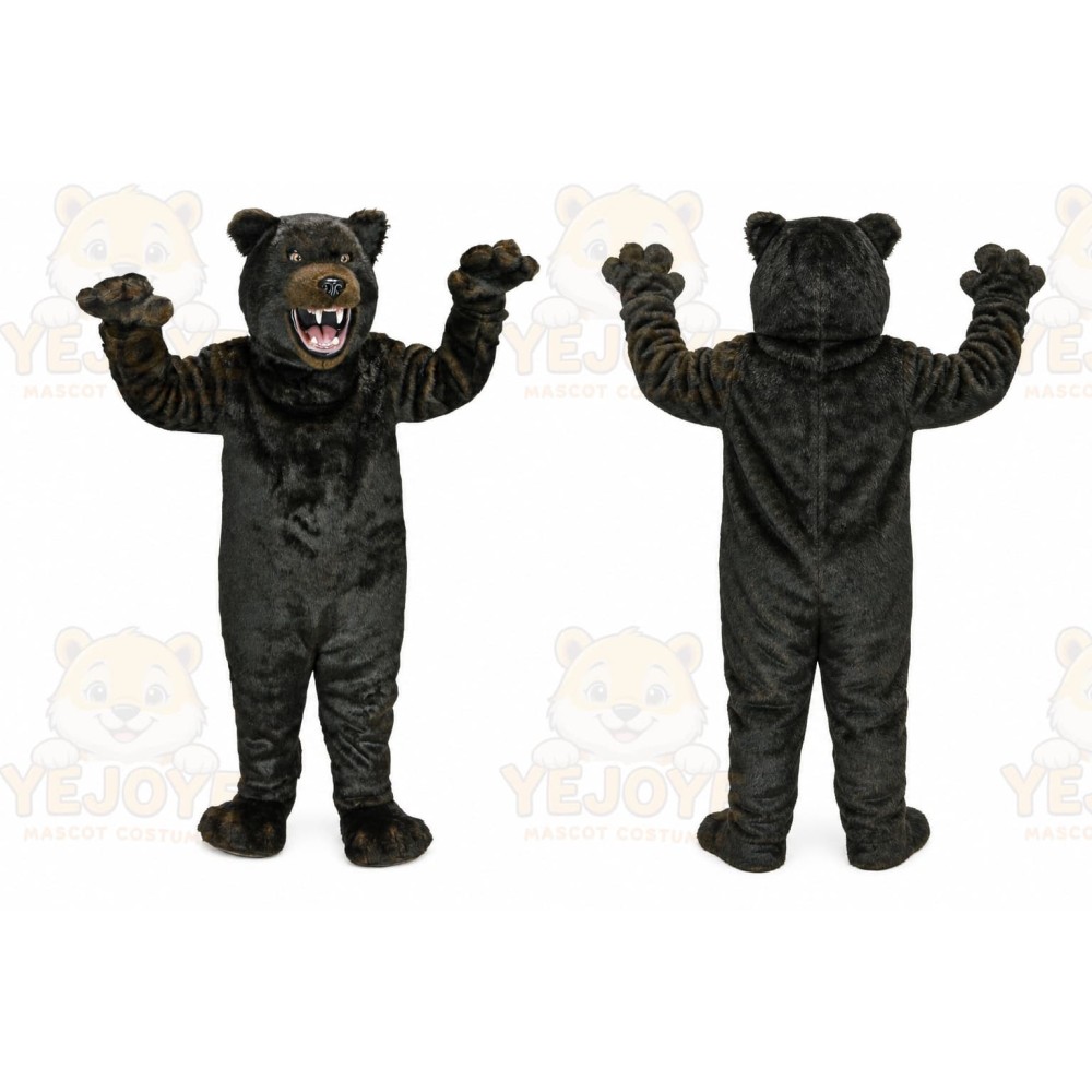 Helmet Grizzly Black Bear Mascot Costume