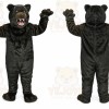Helmet Grizzly Black Bear Mascot Costume