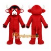 Helmet Luxury Plush Red Bull Mascot Costume Helmet Luxury Plush Red Bull Mascot Costume