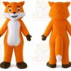Helmet Orange Cat Mascot Costumes