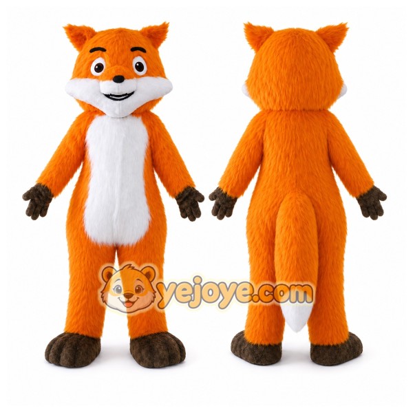 Helmet Orange Fox Mascot Costumes