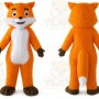 Helmet Orange Cat Mascot Costumes