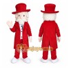 High School Rebel Mascot Costume High School Rebel Mascot Costume