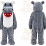 Hillary Hippo Mascot Costume