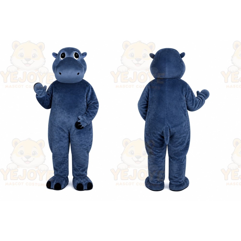 Hippo Mascot Costume Animal Mascots