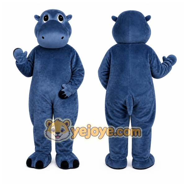 Hippo Mascot Costume Animal Mascots