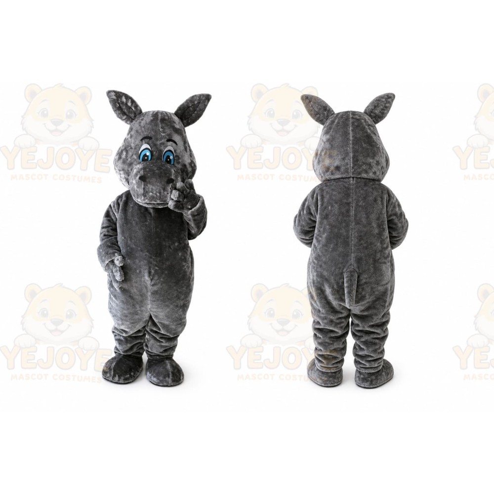 Hippo Mascot Costume