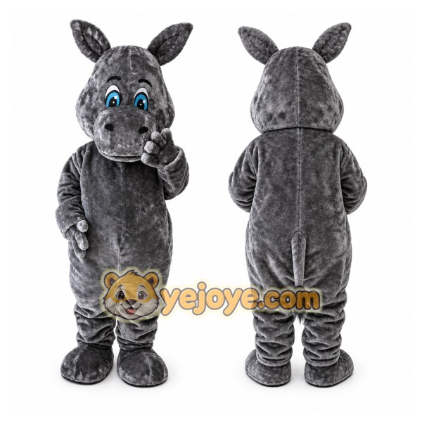 Hippo Mascot Costume
