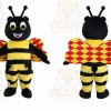 Honeybee Mascot Costume Adult
