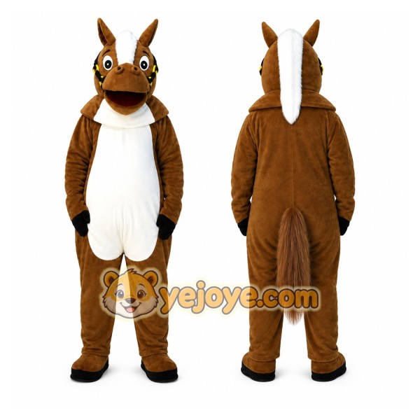 Horse And Donkey Mascot Costume