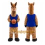 Horse Mascot Mustang Costume Stallion