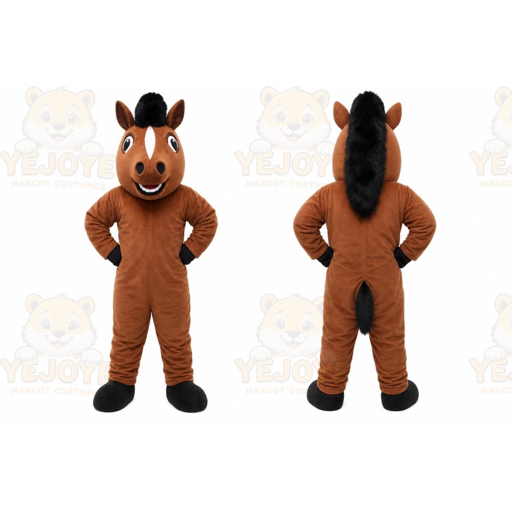 Horse Mustang Mascot Costume Stallion