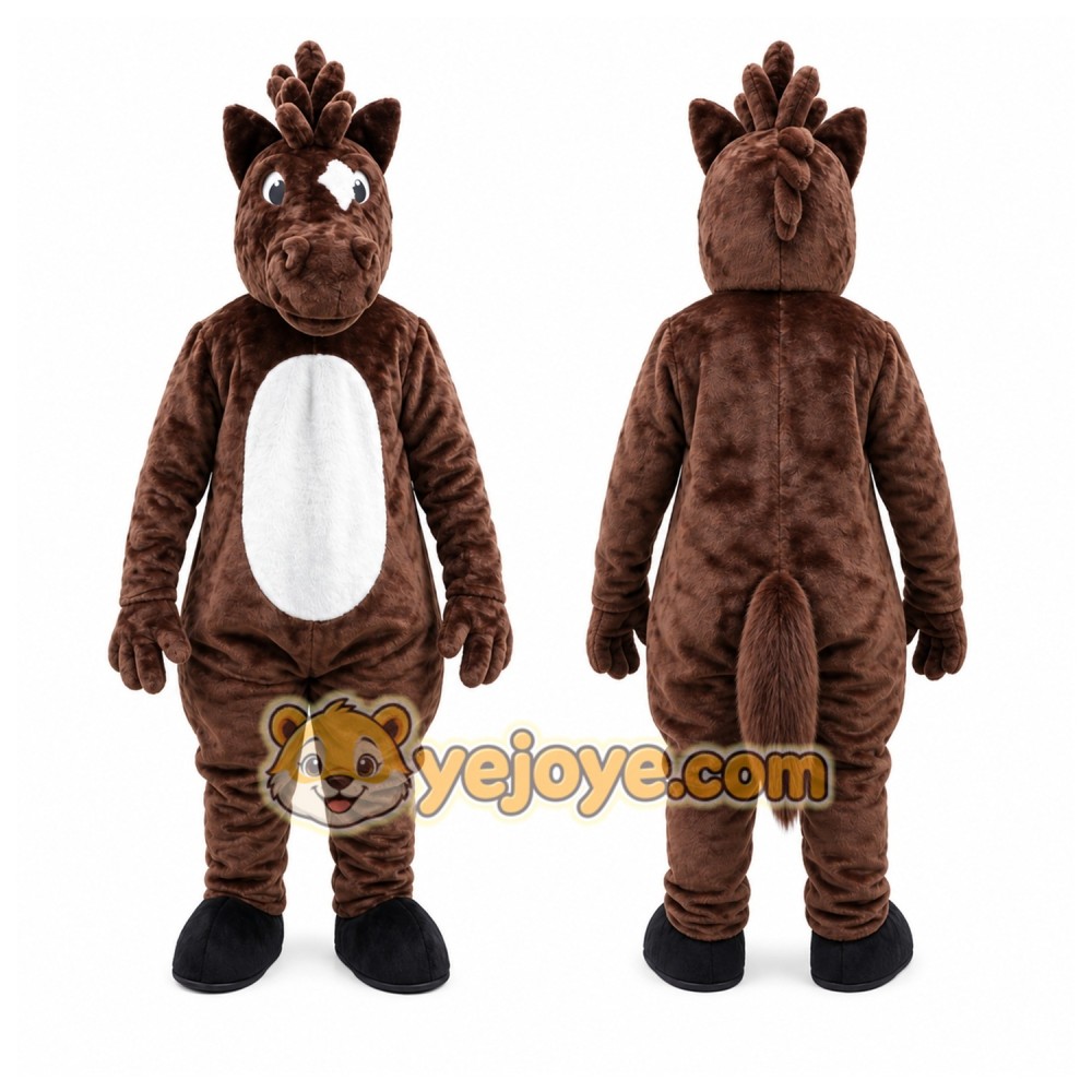 Horse Mustang Stallion Mascot Costume Horse Mustang Stallion Mascot Costume