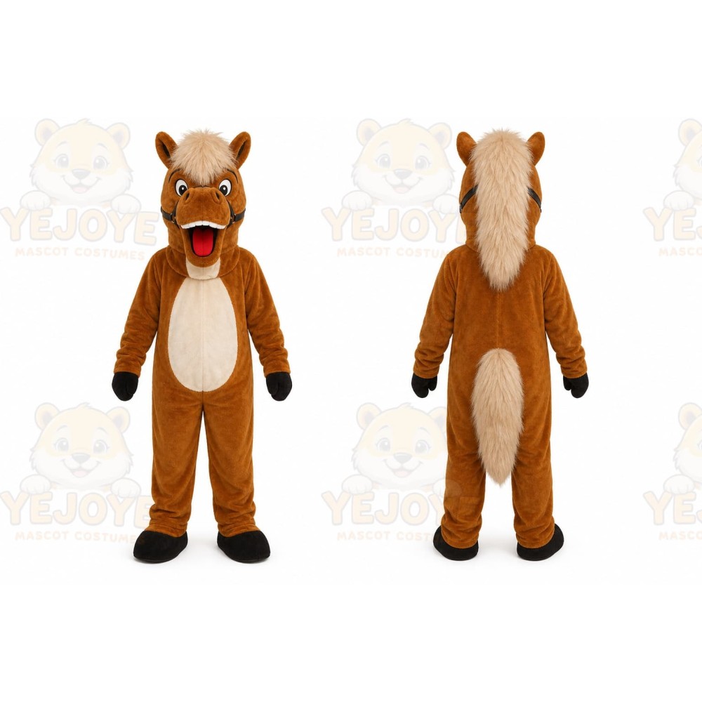 Horsen Cartoon Mascot Costume