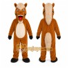 Horsen Cartoon Mascot Costume Horsen Cartoon Mascot Costume