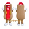 Hot Dog Fast Food Advertising Restaurant Mascot Costume Hot Dog Fast Food Advertising Restaurant Mascot Costume