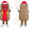 Hot Dog Fast Food Advertising Restaurant Mascot Costume