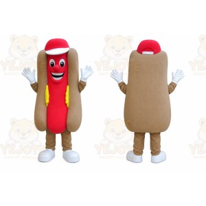 Hot Dog Fast Food Advertising Restaurant Mascot Costume