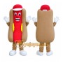 Hot Dog Fast Food Advertising Restaurant Mascot Costume