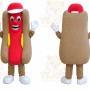 Hot Dog Fast Food Advertising Restaurant Mascot Costume