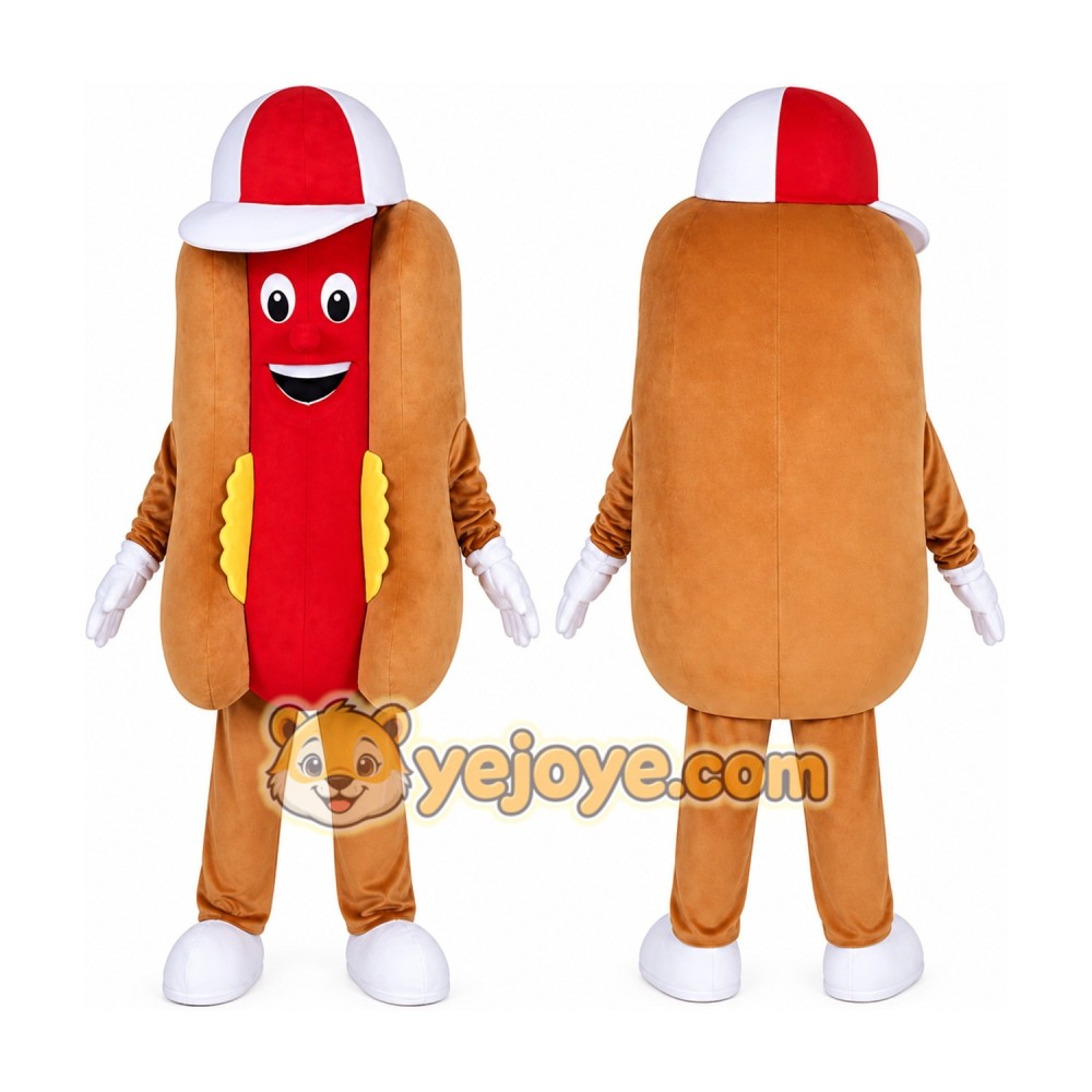 Hot Dog Food Mascot Costume Adult Halloween Costume Hot Dog Food Mascot Costume Adult Halloween Costume