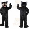 Huge Black Wolf Mascot Costume