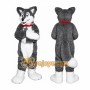 Husky Dog Mascot Costume