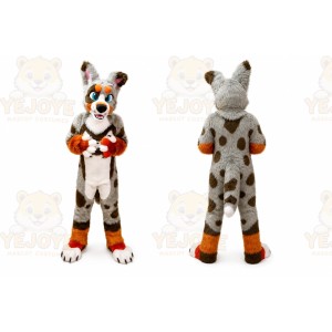 Husky Dog Wolf Fursuit Costumes Animal Mascot for Adults