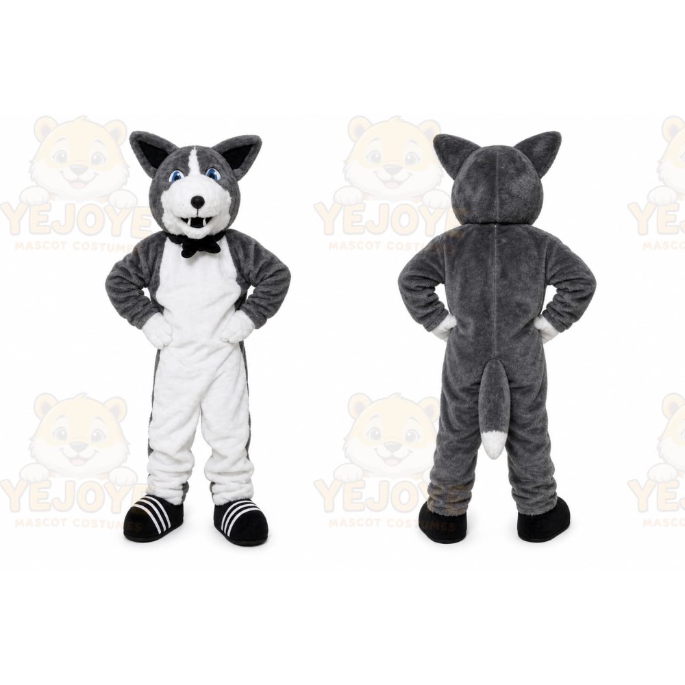 Husky Mascot Costume Huskie Dog