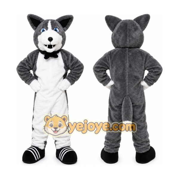 Husky Mascot Costume Huskie Dog