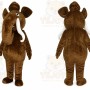 Ice Age Mammoth Mascot Costume for Adults