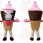 Ice Cream Cartoon Mascot Costume