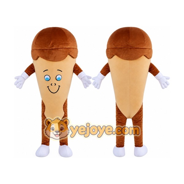 Ice Cream Cone Mascot Costume