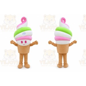 Ice Cream Mascot Costume Delicious