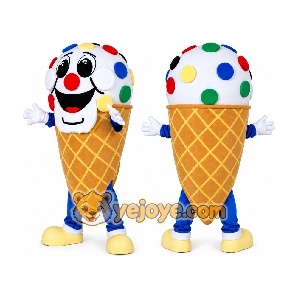 Ice Cream Mascot Costume Ice Cream Mascot Costume