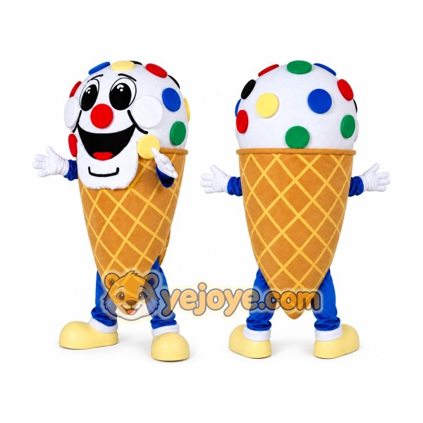 Ice Cream Mascot Costume