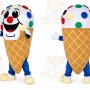 Ice Cream Mascot Costume