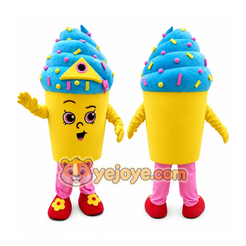Icecream Mascot Costume Icecream Mascot Costume