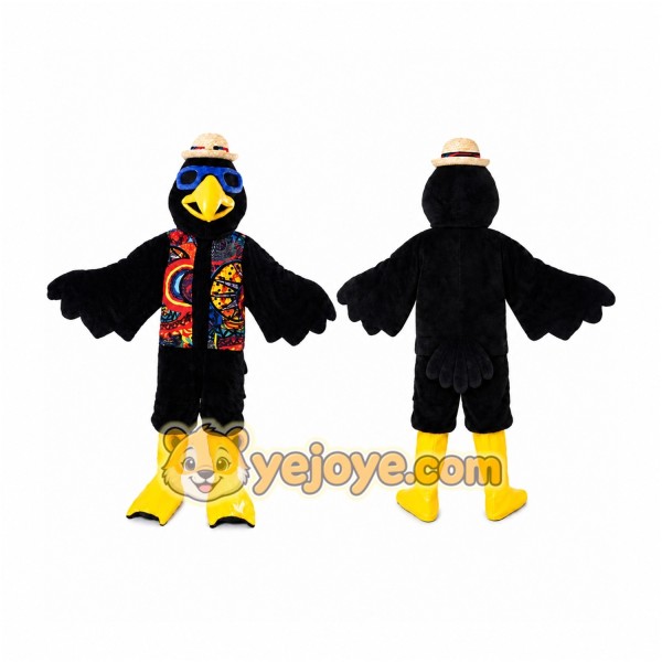 Indian Eagle Parrot Mascot Costume