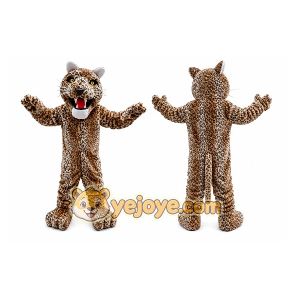 Jaguar Leopard Panther Mascot Costume