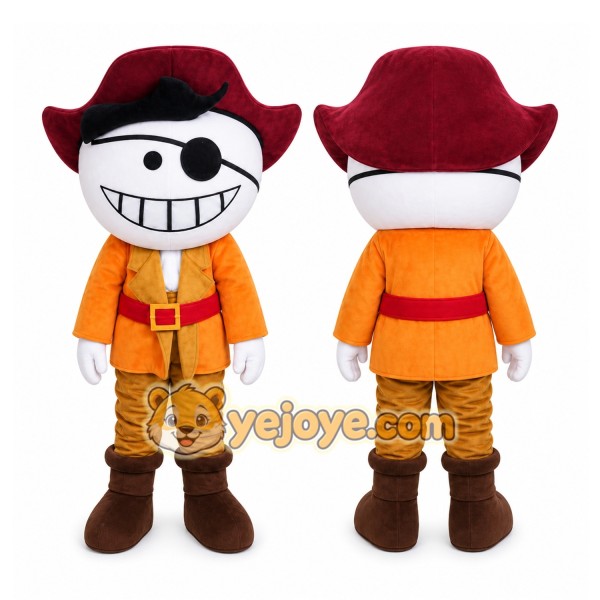 Jake The Neverland Pirates Mascot Costume