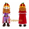 King Mascot Costume for Party King Mascot Costume for Party