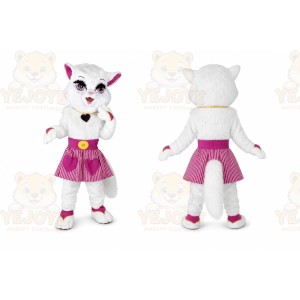 Kitty Cat Mascot Costume Cartoon Character