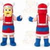 Knight Soldier Warrior Mascot Costume