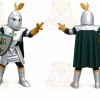 Knight St Norbert Mascot Costume