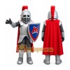 Knight Warrior Mascot Costume Knight Warrior Mascot Costume