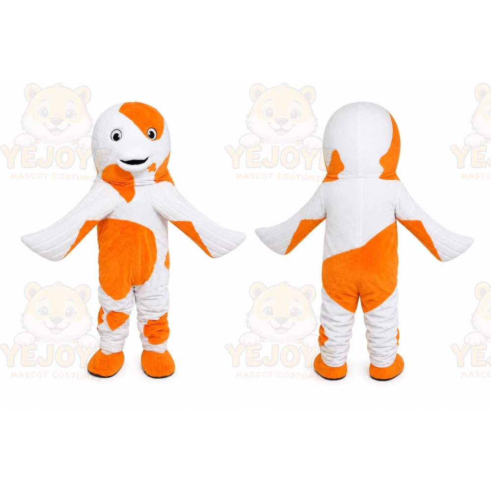 Koi Fish Mascot Brocarded Carp Costume